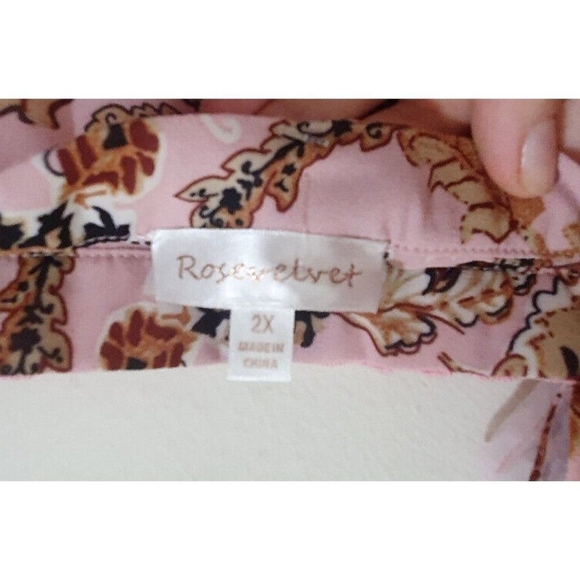 Rosevelvet PLUS SIZE SLEEVELESS RUFFLE SQUARE NECK FLORAL MAXI DRESS - Picture 9 of 10